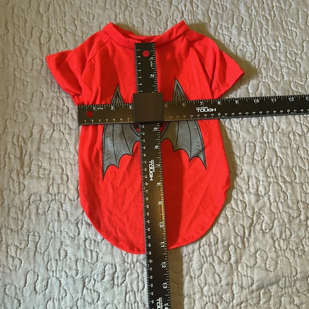 Red Dog Clothing with wings Design